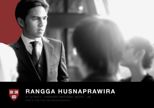 Rangga Husnaprawira, Head Delegate of UI for HNMUN 2014