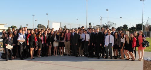 Mira Costa High School won one of the Best Large Delegation awards.