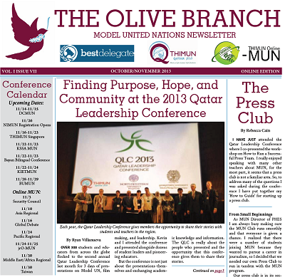 Middle-East-MUN-Newsletter-2013-09-September-Thumbnail