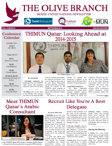 Middle-East-MUN-Newsletter-2014-09-September-Thumbnail