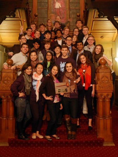 The Georgetown Model UN team takes home top honors at UPMUNC 2012.