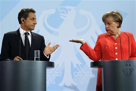 Sarkozy Merkel