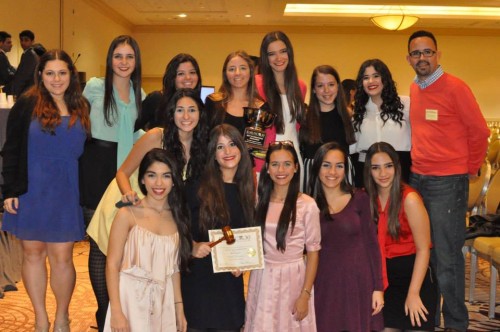 Colegio Puertorriqueño de Niñas reclaimed the Best International Delegation award