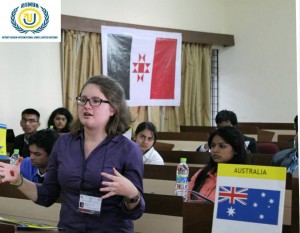 Delegates from India and abroad intermingled in RIIMUN.