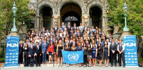 BestDelegate.com is one of several online MUN resources available. Best Delegate also runs the offline Model UN Institute.