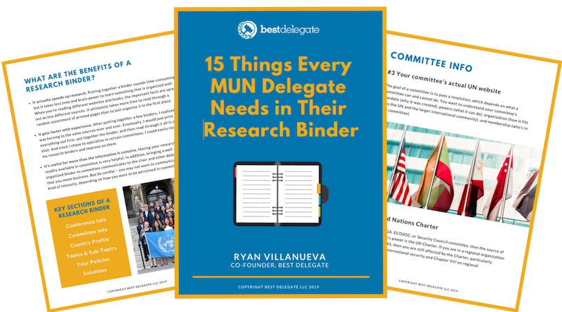 research binder meaning